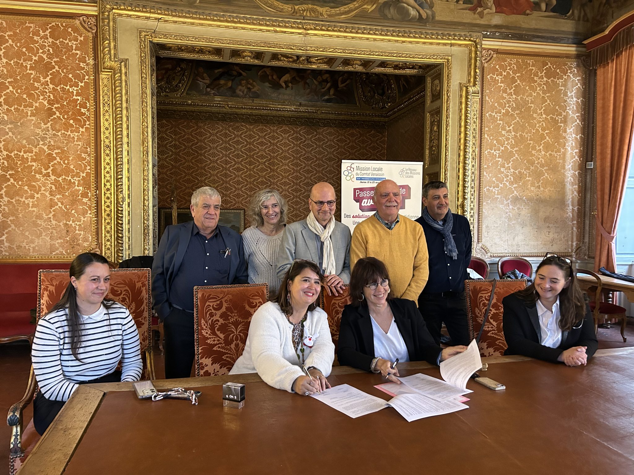 Signature d&rsquo;un partenariat avec le tribunal Judiciaire de Carpentras !