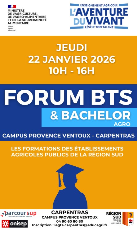 Forum BTS et Bachelor Agro