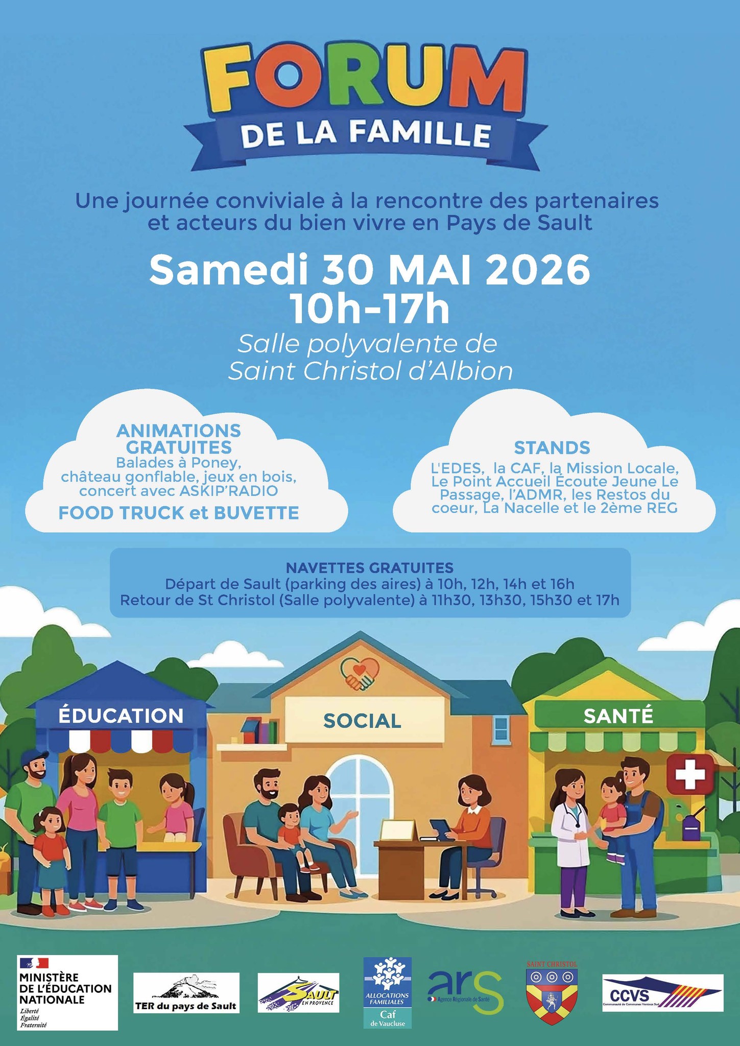 Forum de la Famille à Saint-Christol d&rsquo;Albion